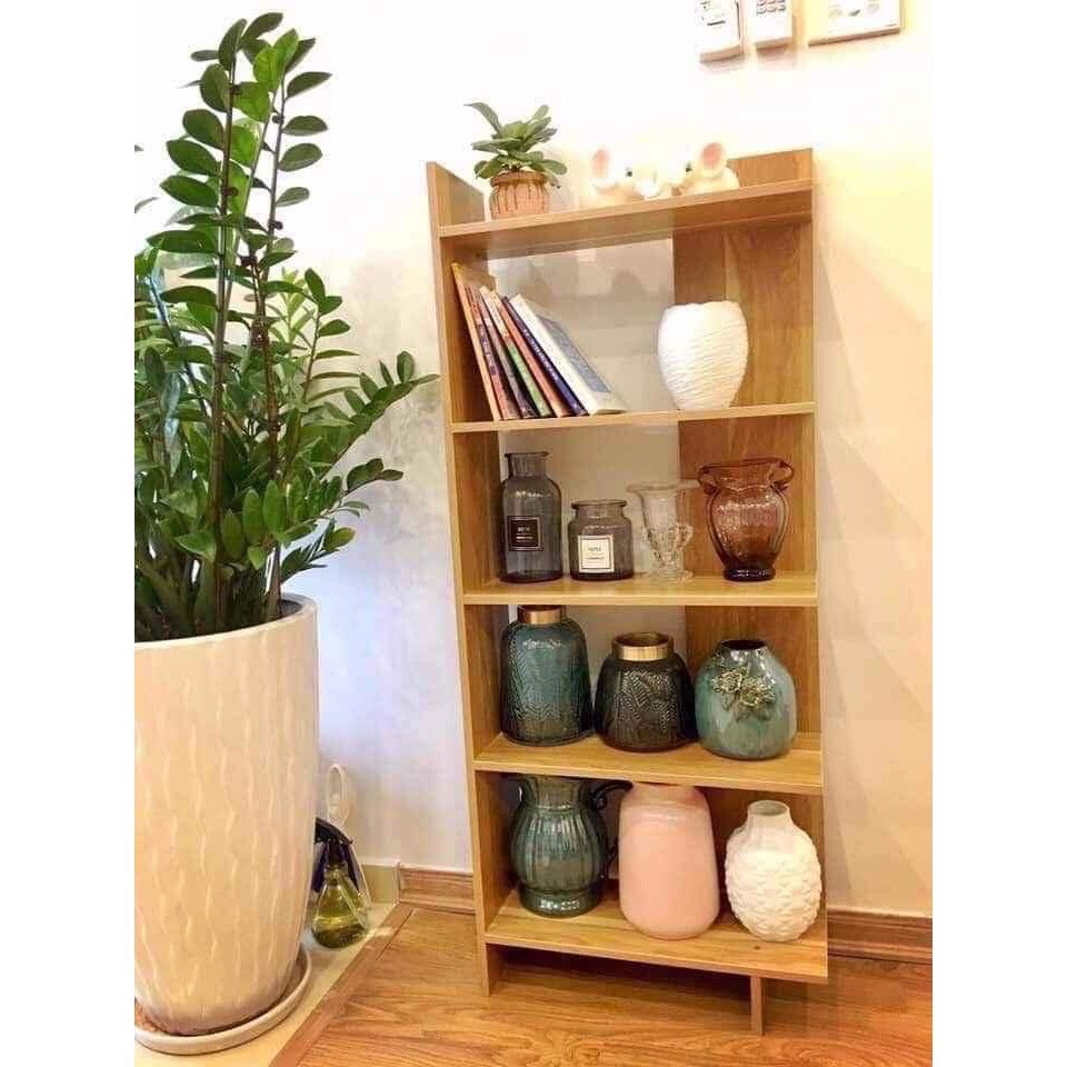 KỆ GÓC TƯỜNG, KỆ GỖ 5 TẦNG - gỗ MDF