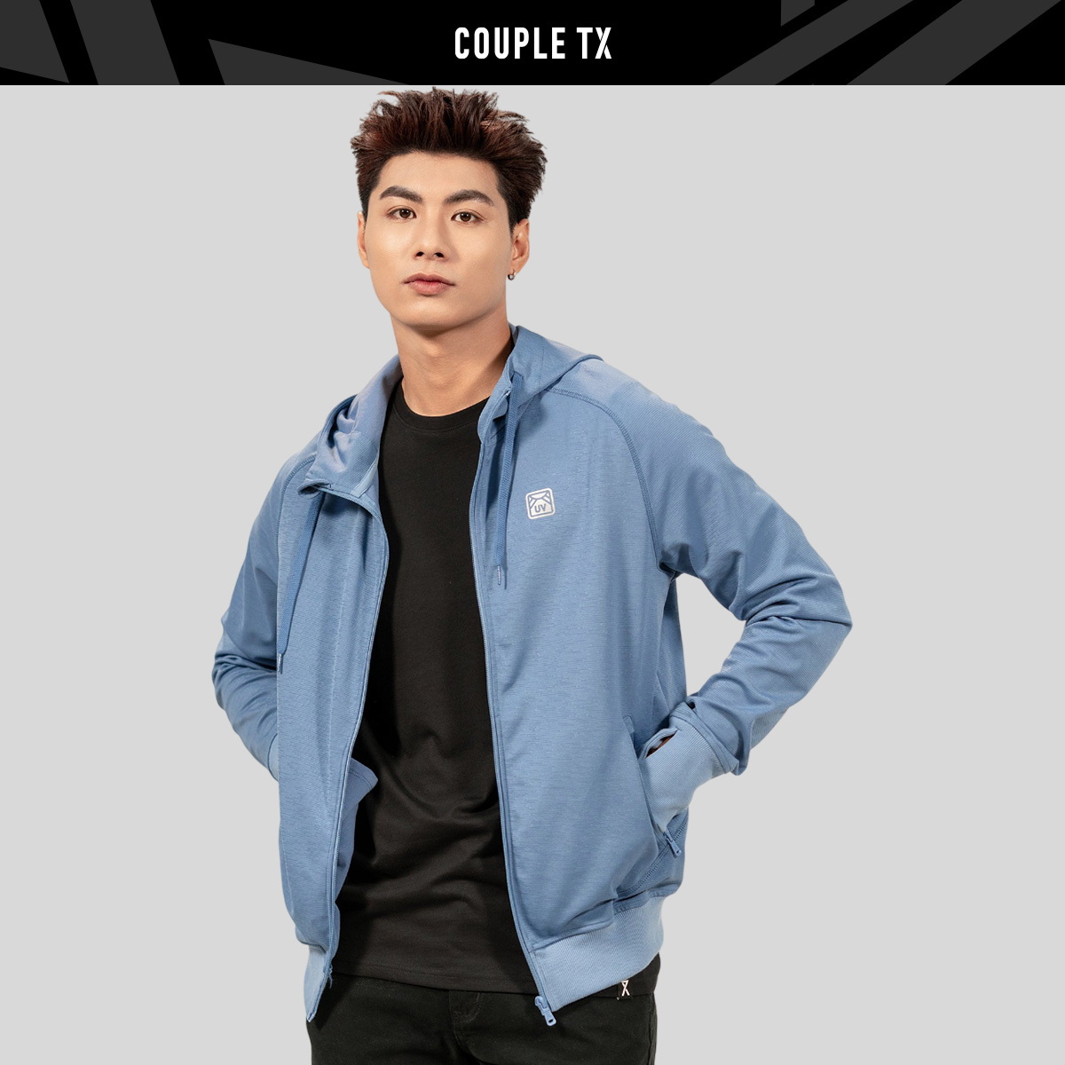 Áo Khoác Chống Nắng UV Nam Couple TX Thun Xược Helios MOK 1045 - 1054 - 1055