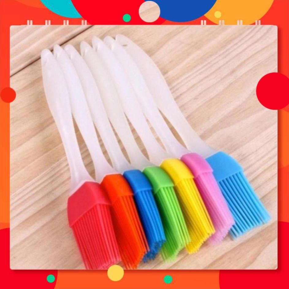 Cọ Chổi Silicon Phết Bơ Dầu, Quét Mặt Bánh (Màu Ngẫu Nhiên) tiện Lợi