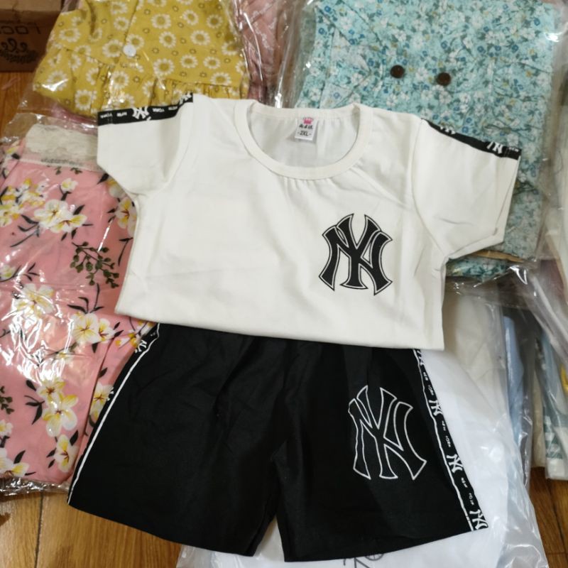 Bộ Đồ Cho BéSet Cộc Tay Chất Cotton Mềm Mịn Thoáng Mát Thấm Hút Mồ Hôi Size Từ 8-23kg, Set Bé Trai