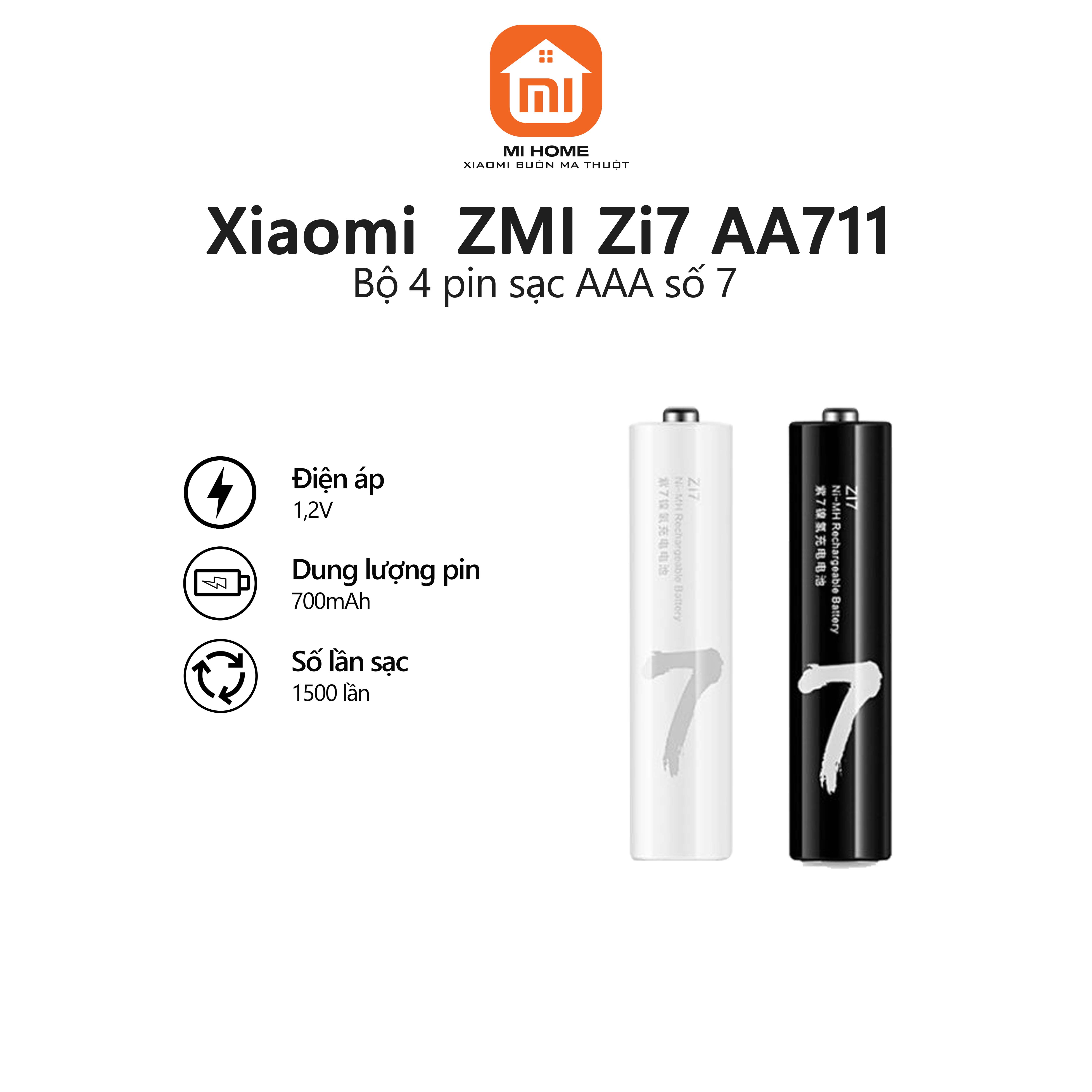 Pin sạc Xiaomi Zi5 AA,AAA