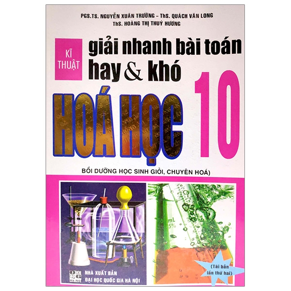 Fahasa - kĩ thuật giải nhanh bài toán hay và khó hóa học 10
