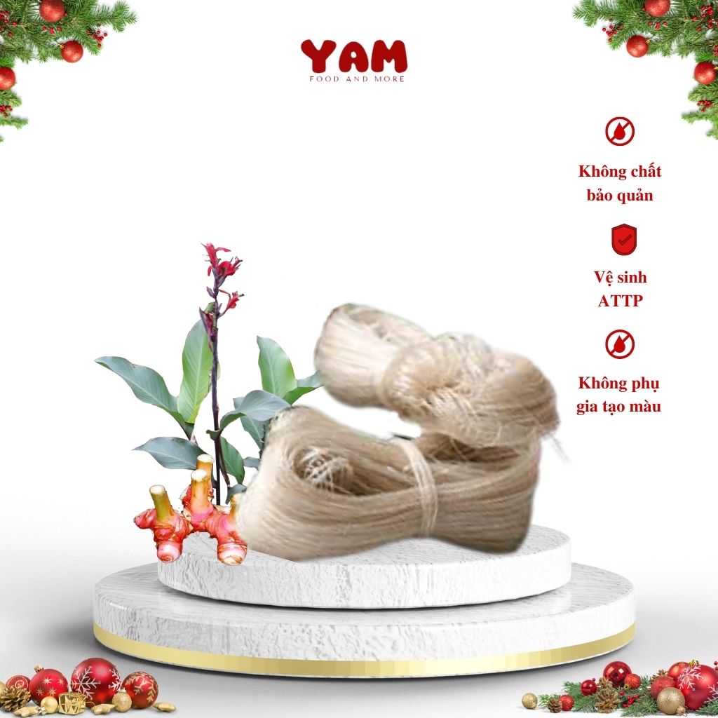 Miến dong 1kg nguyên chất đặc sản giai ngon ăn kiêng eatlean YAM FARM YF005