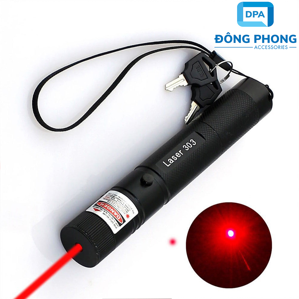 Đèn Pin Chiếu Tia Laser 303 Cao Cấp Chiếu Xa 1KM