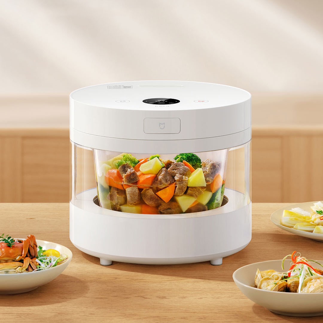 Nồi cơm điện thông minh trong suốt Xiaomi Mijia MFB04M 4L 7 chế độ nấu khác nhau kết nối App mihome
