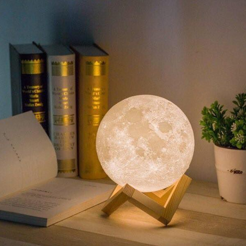 Đèn ngủ 3d mặt trăng, đèn ngủ 3d, đèn ngủ mặt trăng, đèn ngủ dễ thương, đèn ngủ đẹp, đèn ngủ siêu chất, quà tặng