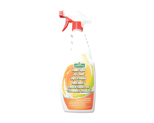 Dung Dịch Xịt Diệt Khuẩn Green Cross A2-500ml
