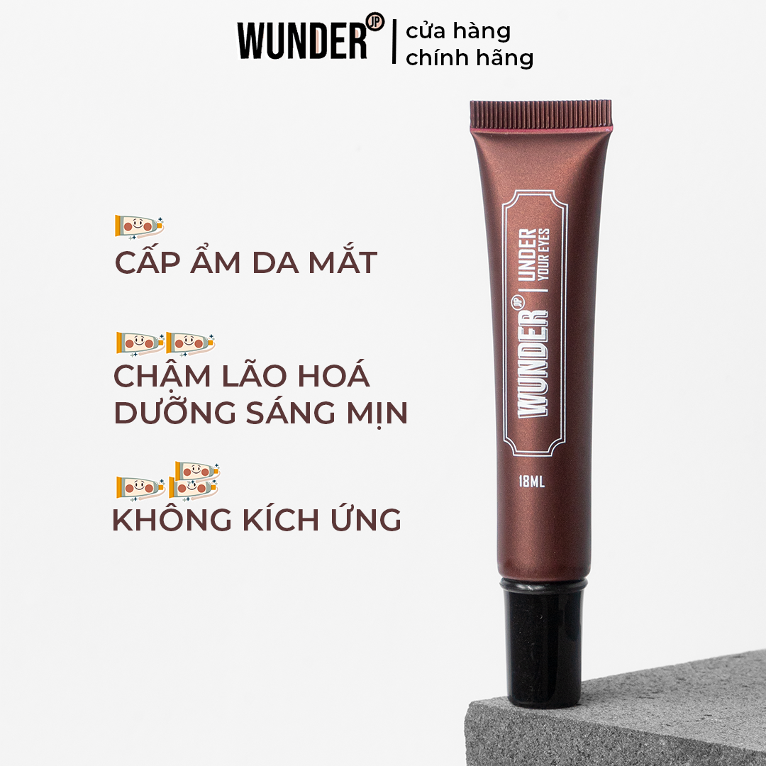 [HCM] Kem dưỡng giảm Thâm mắt, bọng sưng và chống nhăn - Wunder Under Eyes