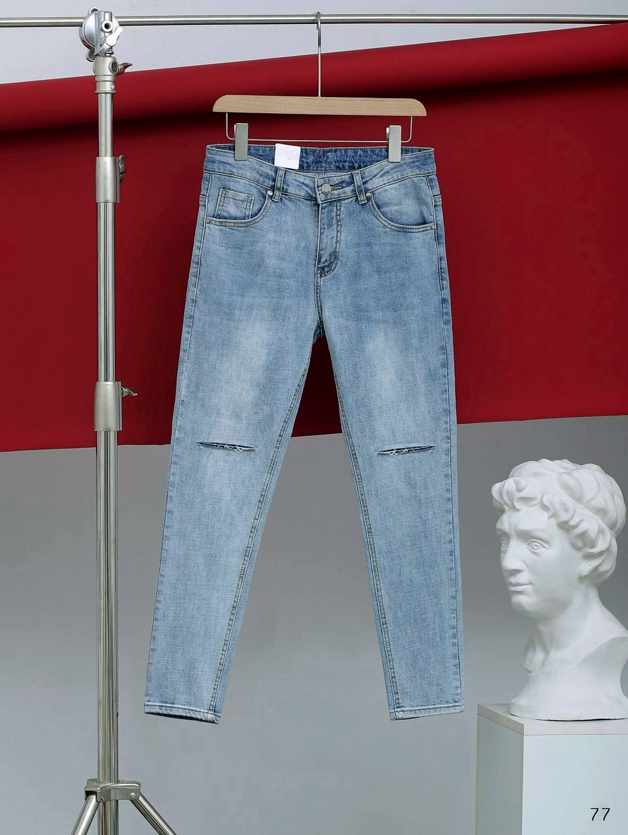 Quần jean nam LB LinhBig Store chất vải jean không xù lông,  phong cách cá tính, tôn vẻ đẹp Nam thần, đậm chất sói ca