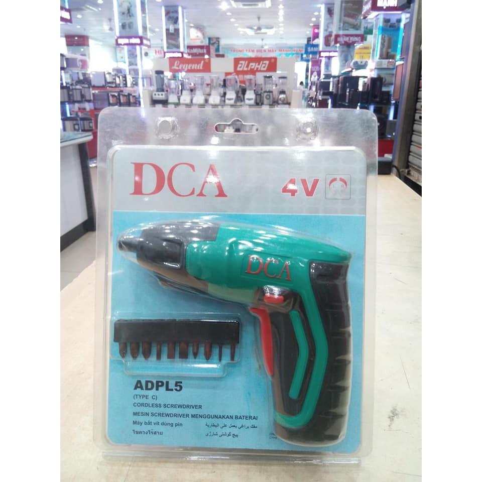 Máy vặn vít 4v dùng pin dca adpl5 pol-ff-5