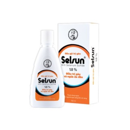 Dầu gội sạch gàu selsun 1.8% loại 100ml
