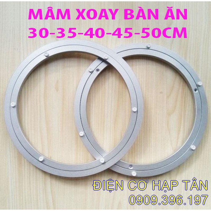 Mâm xoay bàn ăn 30 ,35 ,40 ,45, 50cm40 cm