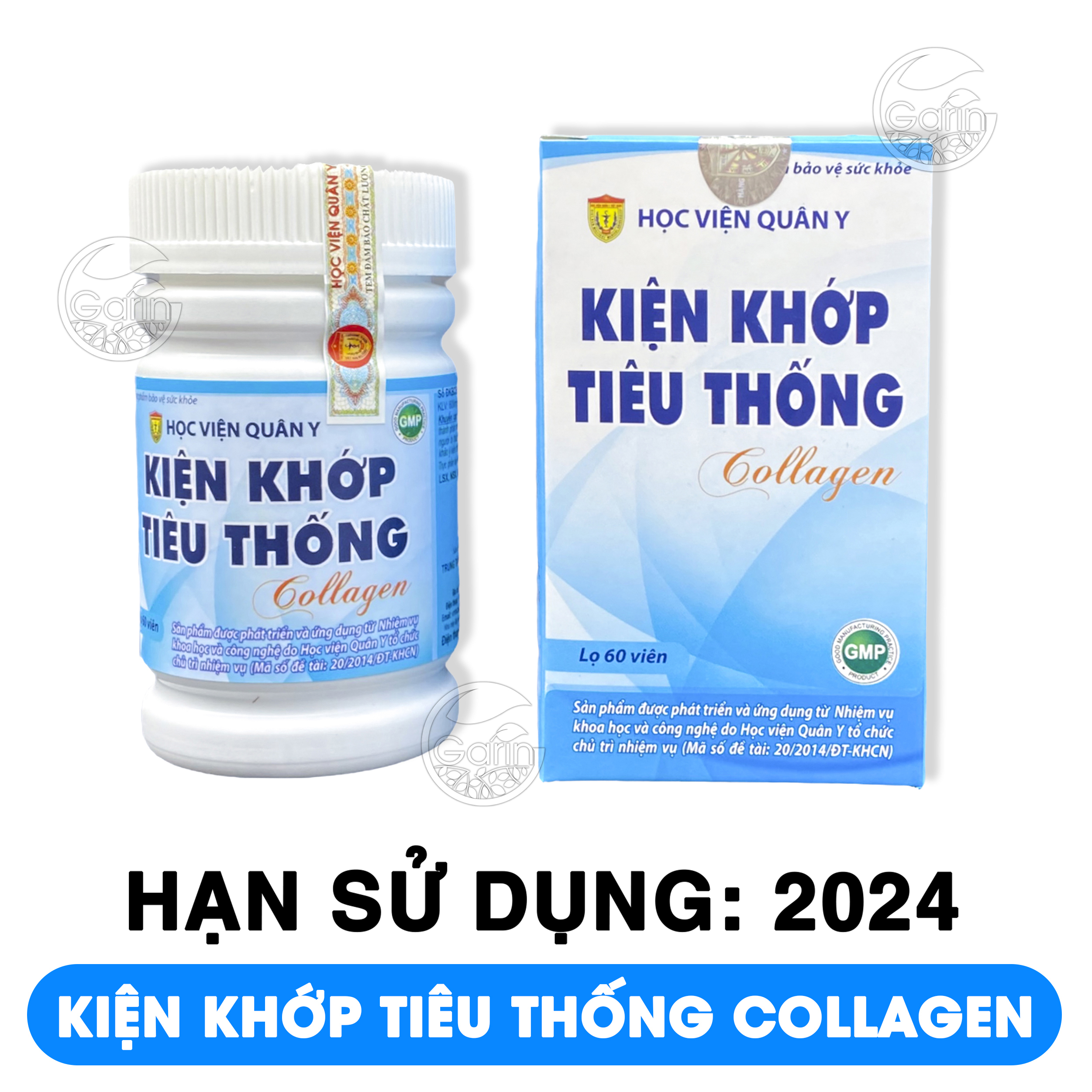 Kiện khớp tiêu thống Học Viện Quân Y 60 viên bổ can thận mạnh gân cốt giảm đau nhức xương khớp thoái hóa xương khớp phòng ngừa thoát vị đĩa đệm BA TU SHOP