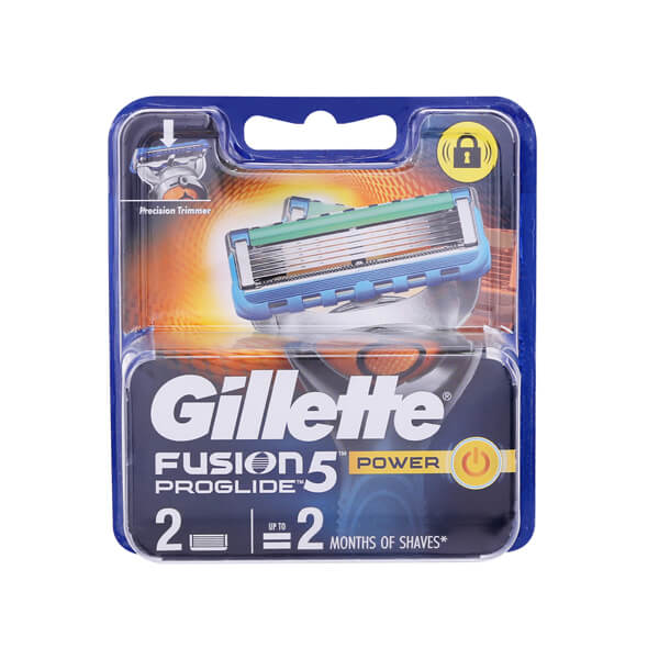 Bộ 2 lưỡi dao cạo râu 5 lưỡi gillette fusion 5 power