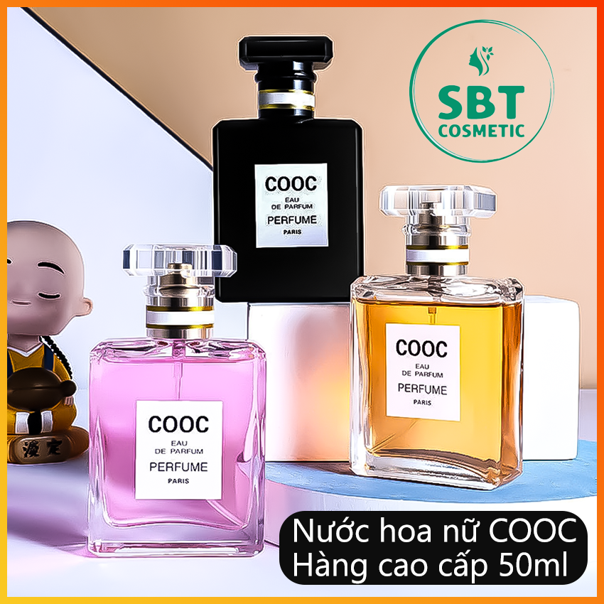 Nước hoa nữ cao cấp cooc eau de parfum perfume paris 50ml – hương thơm quyến rũ, cá tính, cuốn hút, lưu hương lâu đến 8 giờ