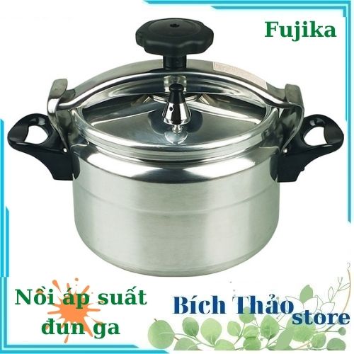 Nồi Áp Suất Đun Ga Đáy Từ Fujika Hợp Kim Cao Cấp An Toàn Nấu Được Trên Mọi Loại Bếp-Hàng Chính Hãng