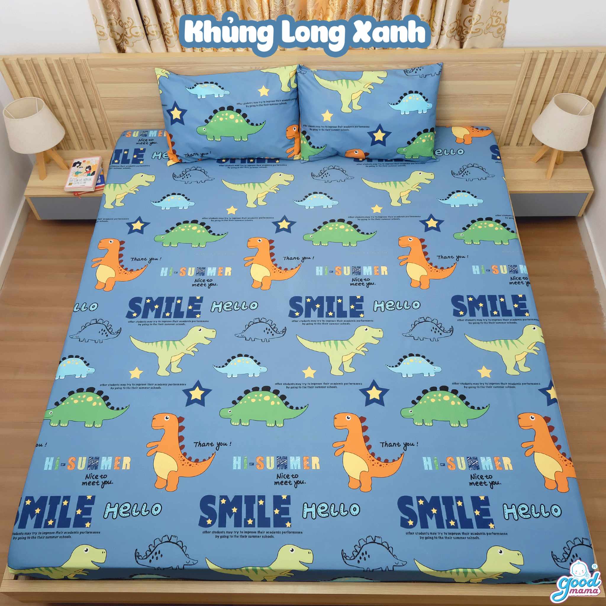 GA CHỐNG THẤM COTTON GOODMAMA 100% cotton an toàn cho bé bảo hành 6 tháng lớp chống thấm