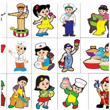 Combo 10 tranh xốp dán góc ( ngẫu nhiên)