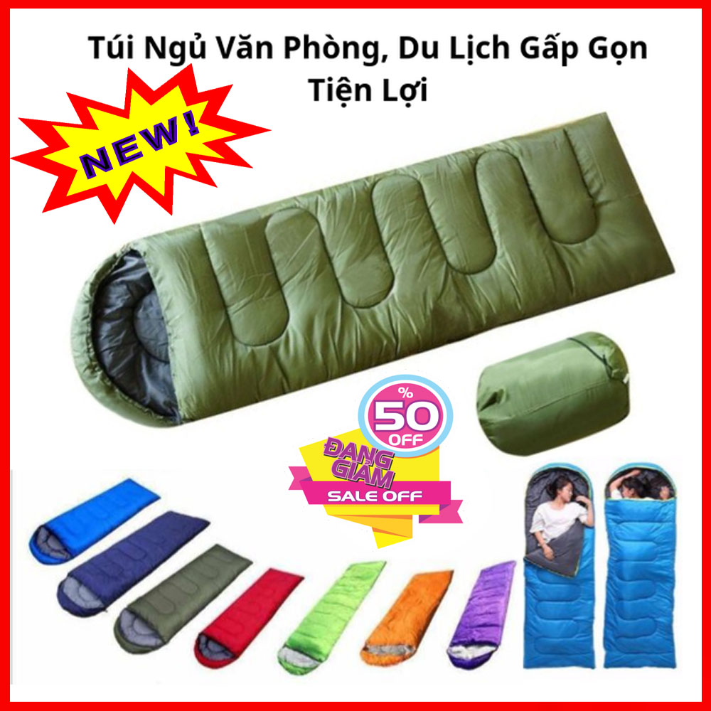 [HCM]TÚI NGỦ VĂN PHÒNG-DU LỊCH-XẾP GỌN Bộ túi ngủ văn phòng du lịch phượt thủ xếp gọn vừa vặn 1 người Túi ngủ cắm trại bền Mền ngủ văn phòng du lịch