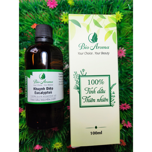 Tinh dầu khuynh diệp 30ml cao cấp nguyên chất | Bio Aroma khử mùi, giữ ấm, lọc không khí