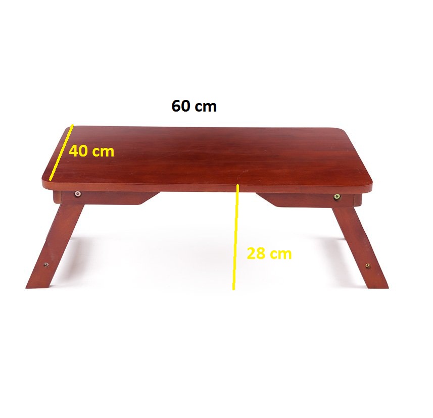 Bàn xếp, bàn học ngồi bệt gỗ tự nhiên 40x 60cm