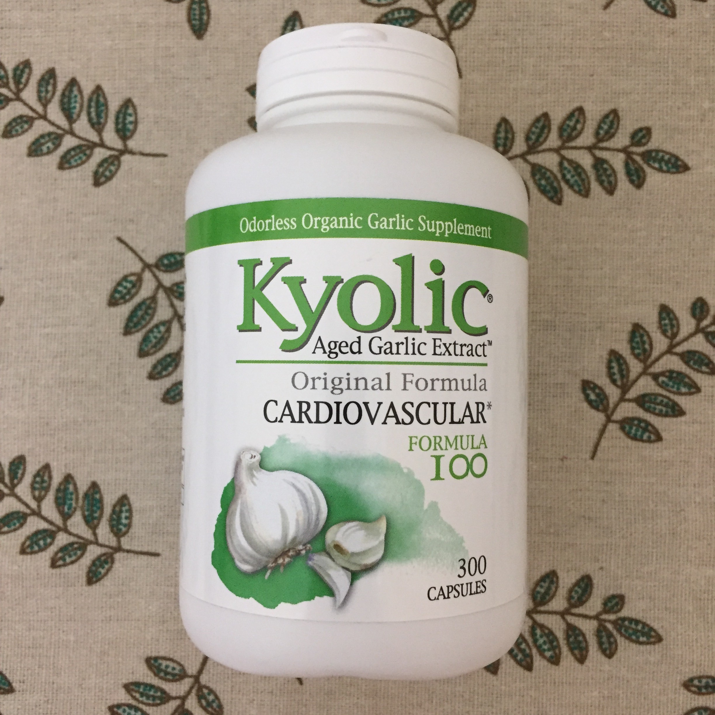 Tỏi kyolic | kyolic aged garlic extract - formula 100 cardiovascular - tăng cường bảo vệ chức năng tim mạch 300 viên