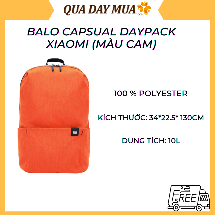 Balo Capsual Daypack Xiaomi - Hàng chính hãng