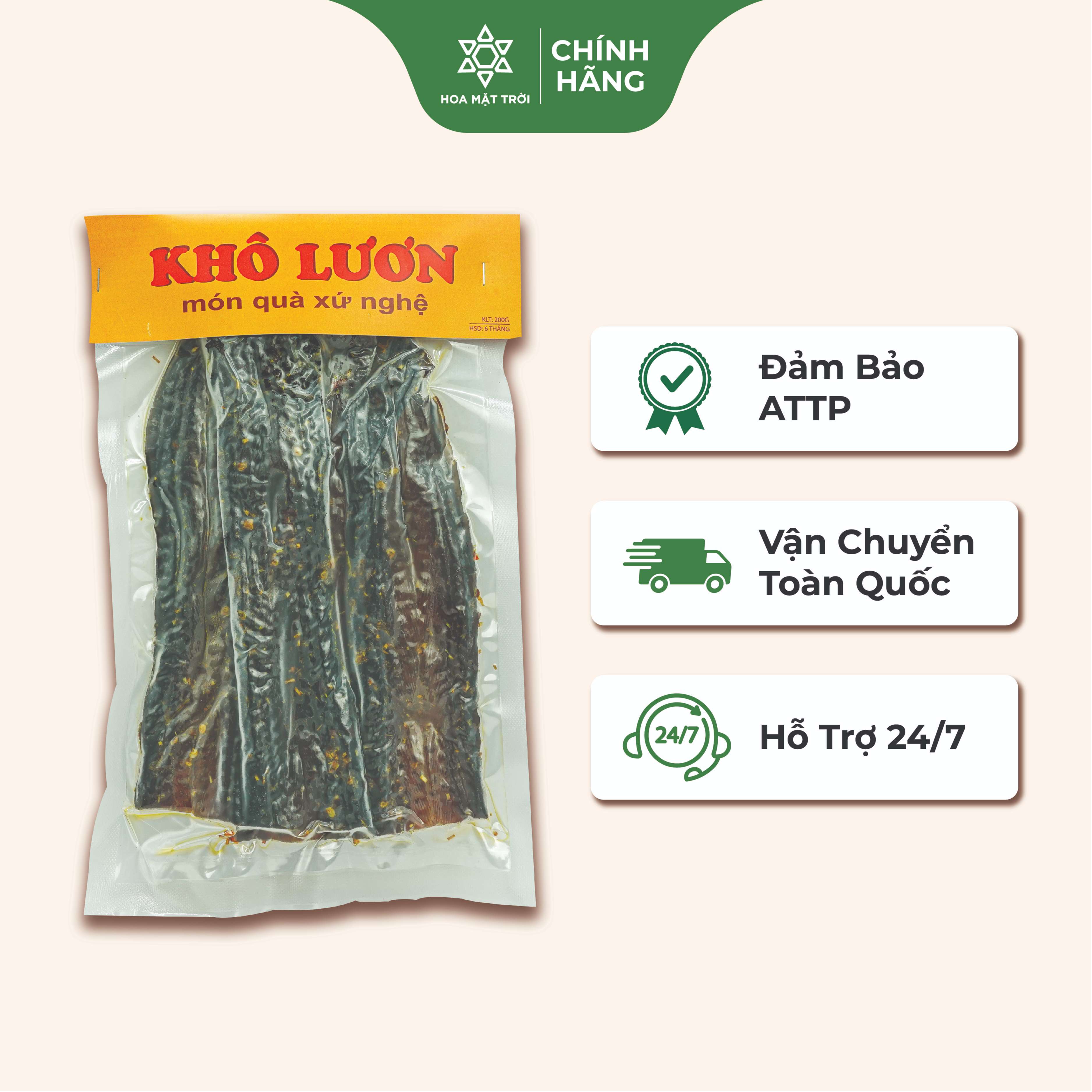 Lươn khô sấy cay, khô lươn đồ khô món nhậu đặc sản