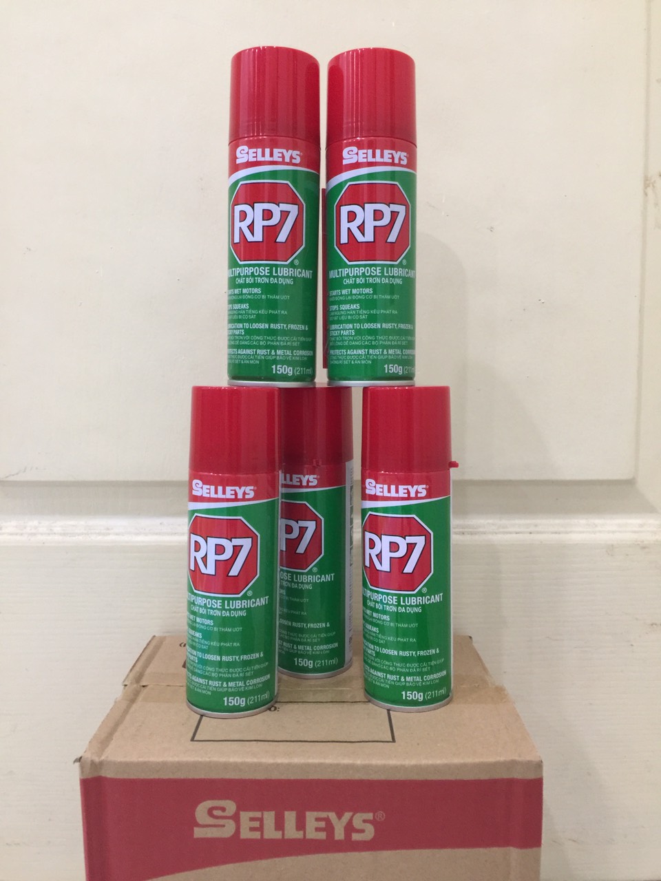 Dầu chống rỉ sét và bôi trơn đa dụng rp7 211ml chính hãng supermarket quốc bảo