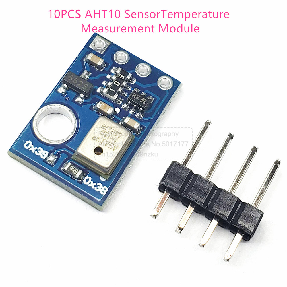 10 cái I2C thông tin liên lạc AHT 10 Cảm biến thay thế sht20 aht10 Độ chính xác cao kỹ thuật số độ ẩm cảm biến nhiệt độ đo lường mô-đun