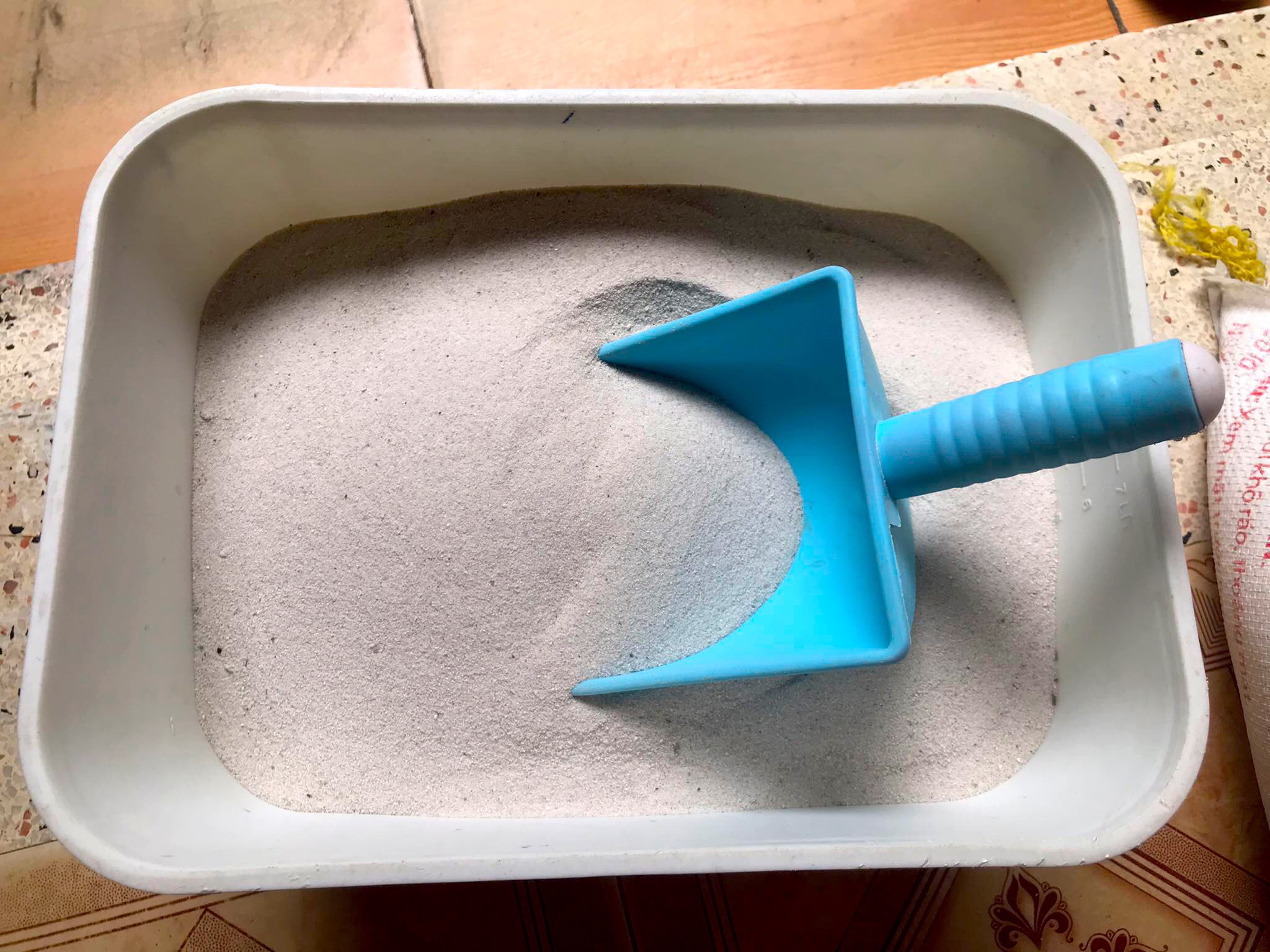 Cát Trắng Thủy Sinh đã qua vệ sinh dùng lót chuồng, hồ kính và trang trí bể 1kg có thể rửa để tái sử dụng, Cây trang trí bể cá, bể ốc