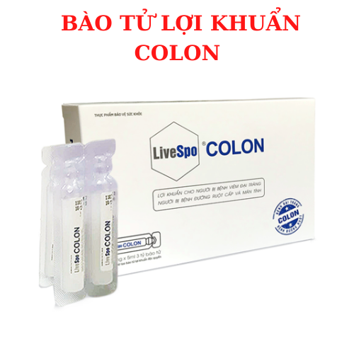 LiveSpo Colon - Bào tử lợi khuẩn, men vi sinh- Hộp 20 ống