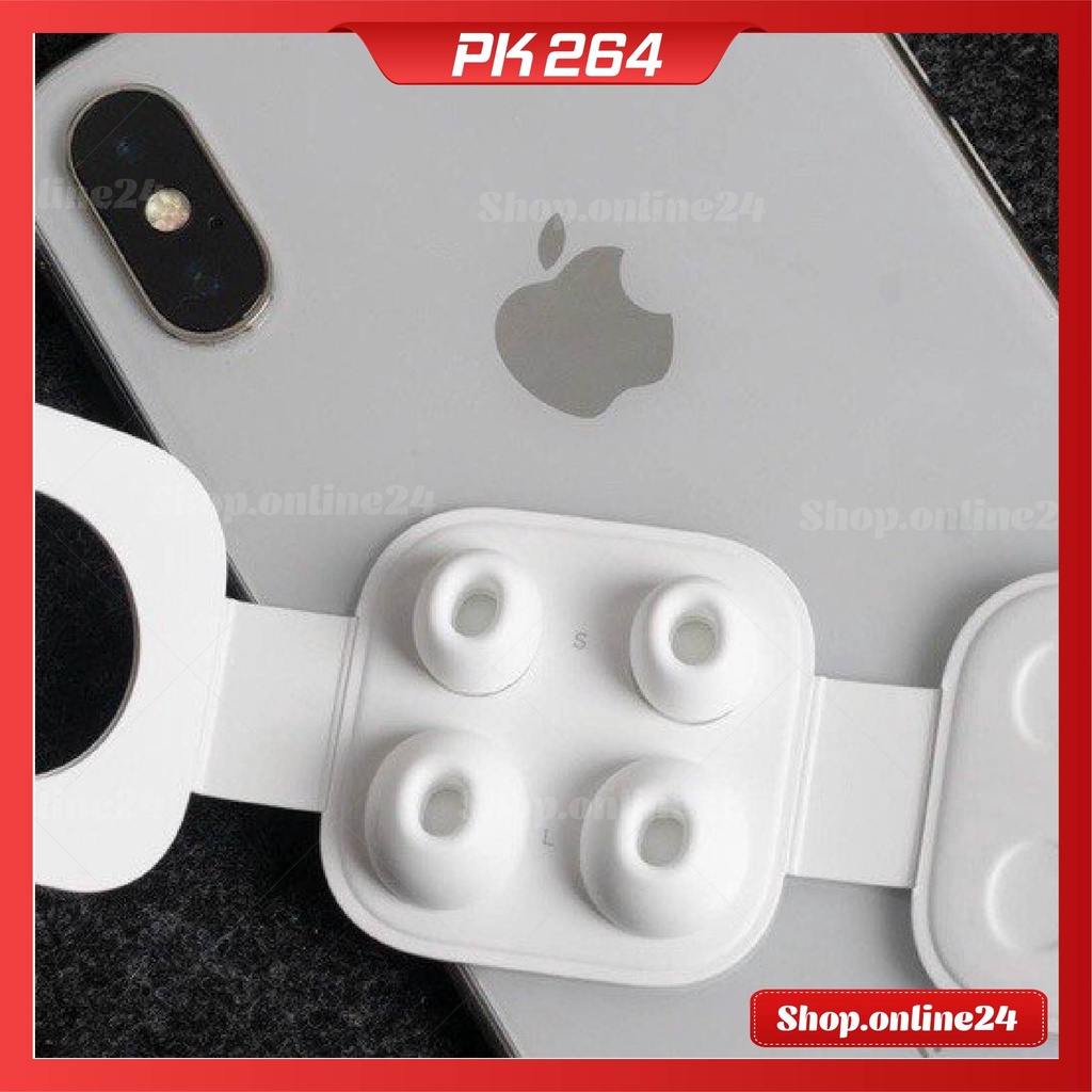 Bộ núm, nút bọc tai nghe thay thế cho airpod pro - loại đi kèm tai nghe bluetooth