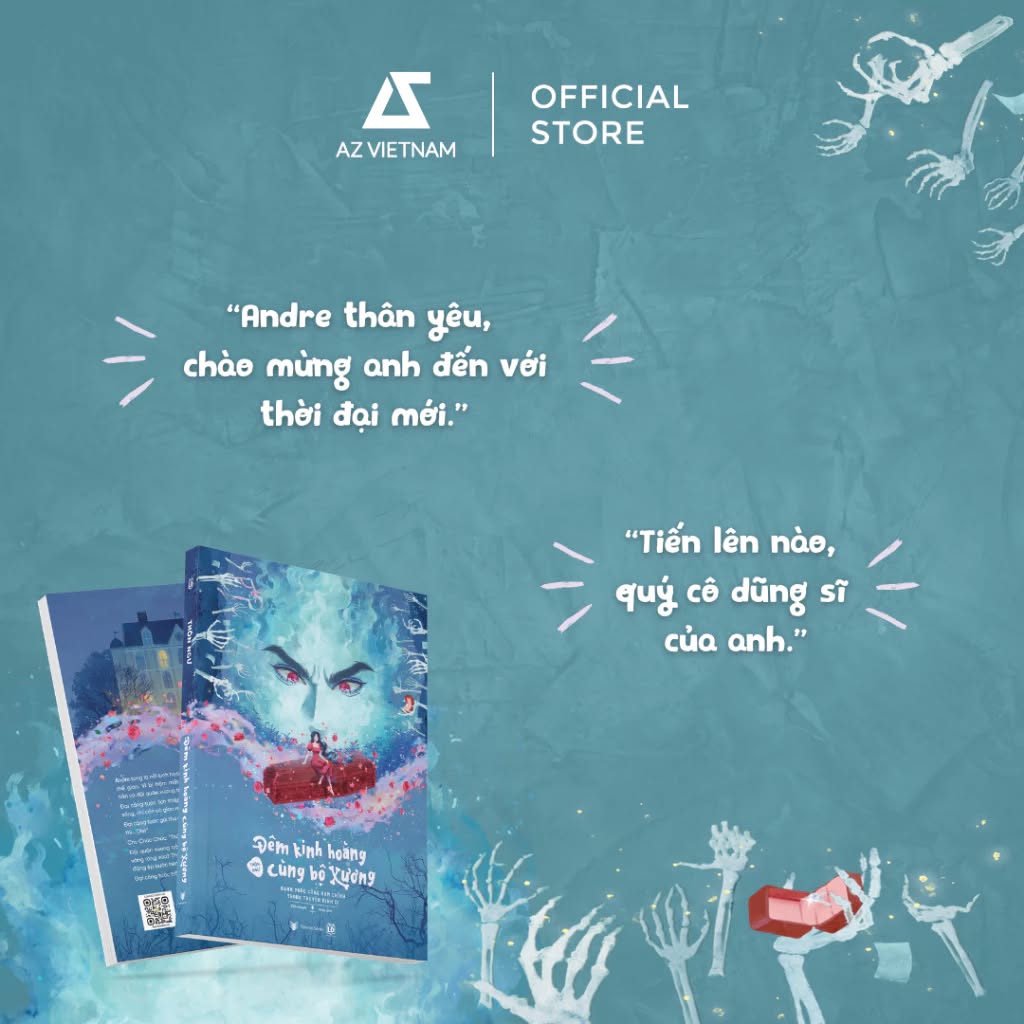 Sách - Đêm Kinh Hoàng Cùng Bộ Xương - THÔN NGƯ