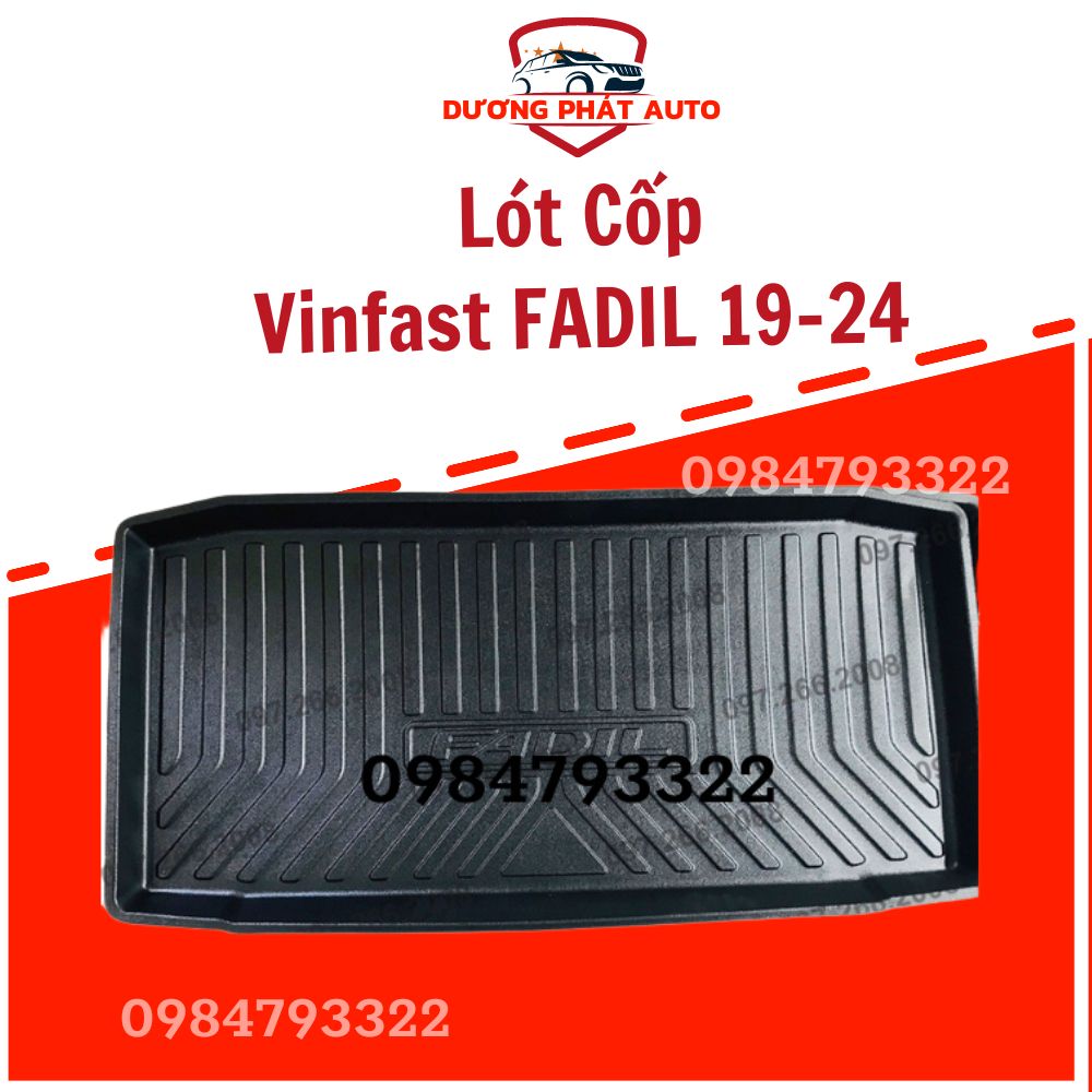 Lót Cốp Xe Fadil 2019-2021 Nhựa Dẻo Siêu Đẹp, Siêu Bền