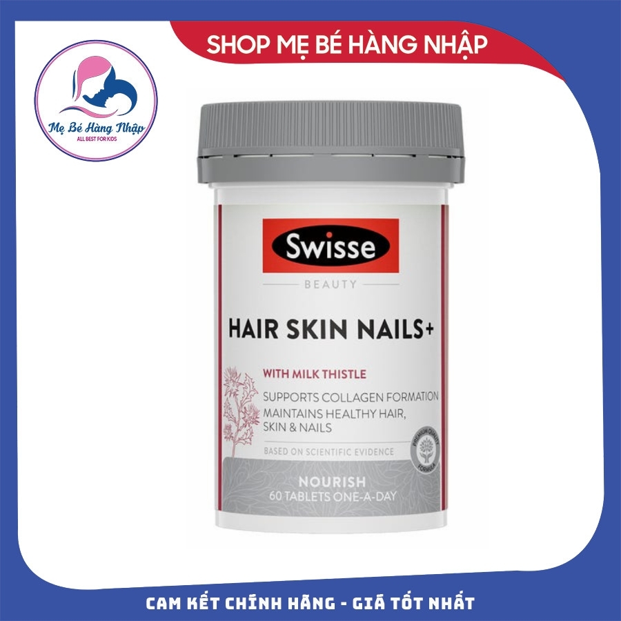 Hair nail skin Swisses - Vitamin làm đẹp da, móng ,tóc của Úc