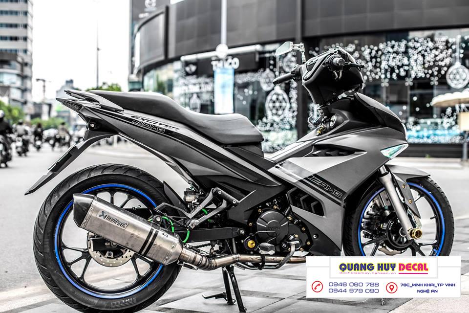 Exciter 150 Xám xi măng  Decal4Bike Center