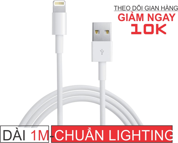 Dây sạc dùng cho ip 5, 6 , 6s , 6 plus , 6splus , 7/8 , 7plus/8plus/ x ip xs max - new 2020