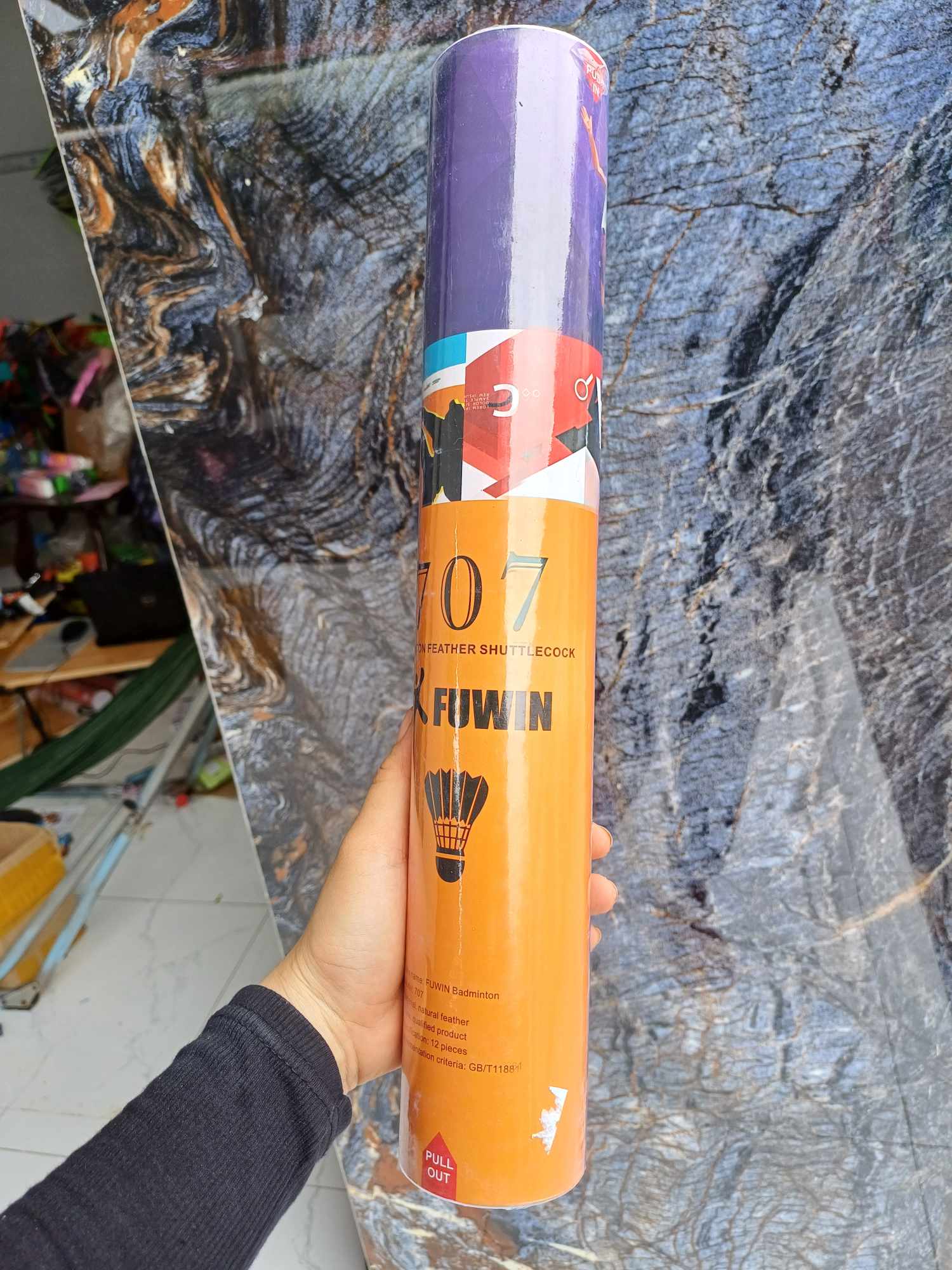 Ống cầu lông 12 trái Fuwin