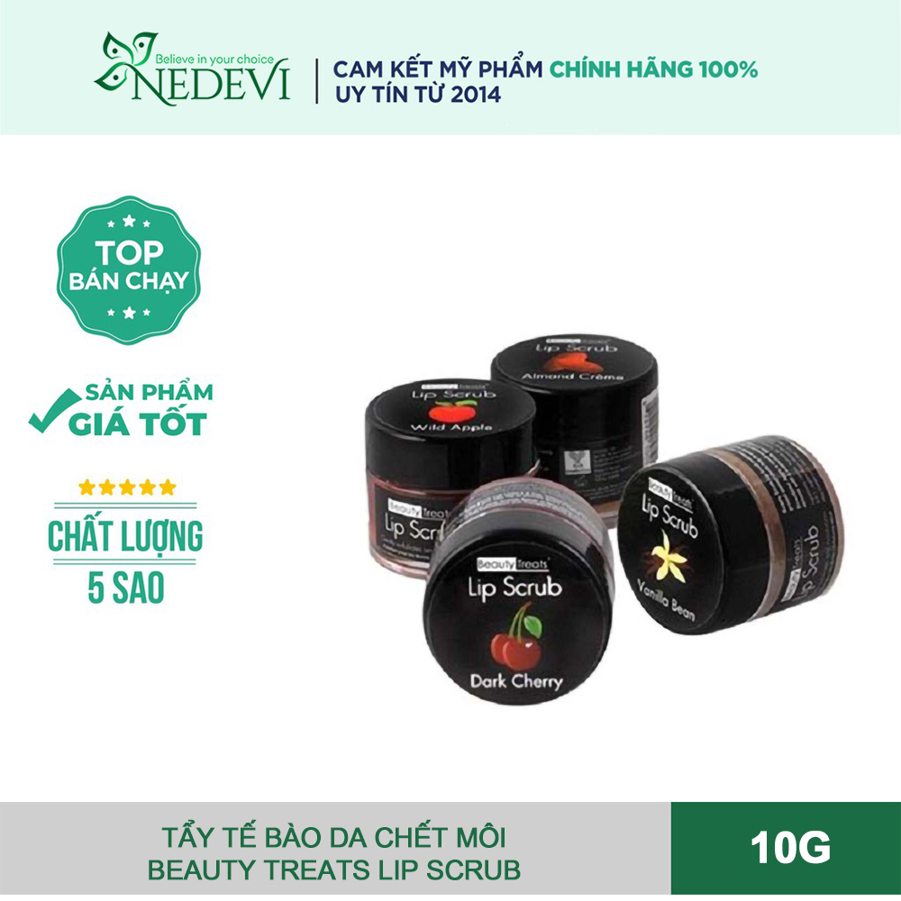 Tẩy Tế Bào Chết Môi Beauty Treats Lip Scrub 10g