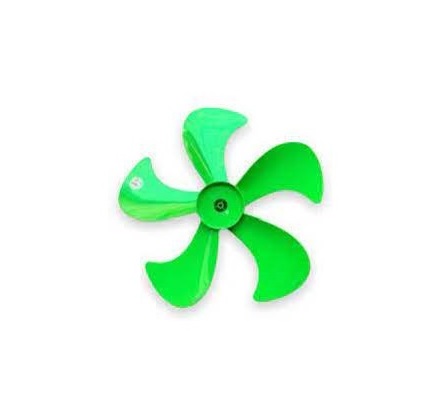 Cánh quạt 5 cánh nhựa dẻo, bền bỉ, độ vát hợp lí cho ra làn gió mát, ổn định dùng cho quạt senko tc-1886 -1882 - 1806