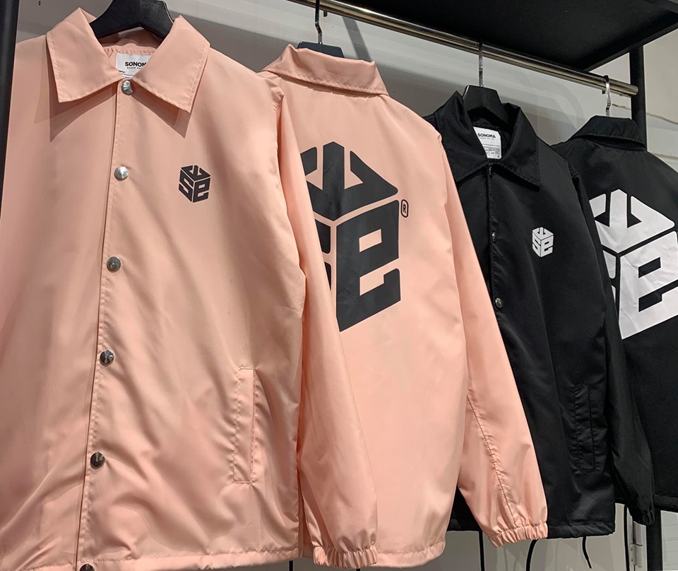 [Hoàn Tiền 15%] Áo Khoác Dù Nam Nữ Swe Big Logo Tay Dài Unisex