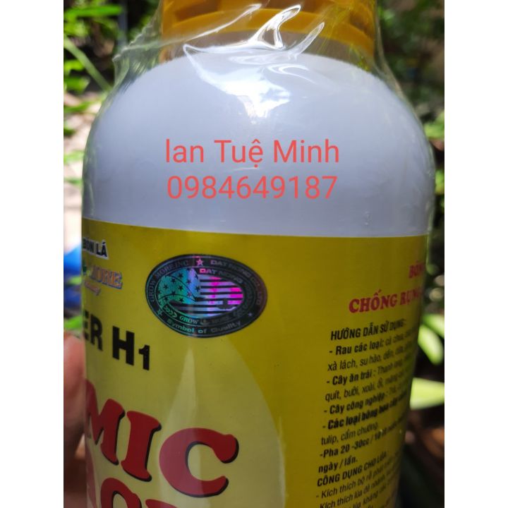 Phân bón hữu cơ cao cấp Grow more Acid Humic 322 chai 1 lít