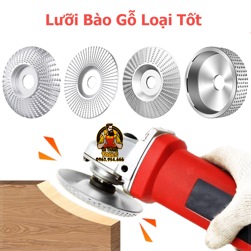 Đĩa Bào Gỗ Nhanh - Đĩa Mài Nhám Phá Gỗ Cho Máy Cắt, Máy Mài