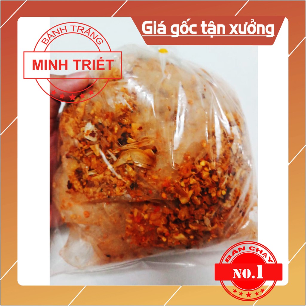 Combo 5BỊCH/500GR Khổng Lồ Bánh Tráng Phơi Sương Xike Muối Tỏi Nhuyễn Tây Ninh Chính Gốc Gía Lò ! LOẠI SIÊU CAY