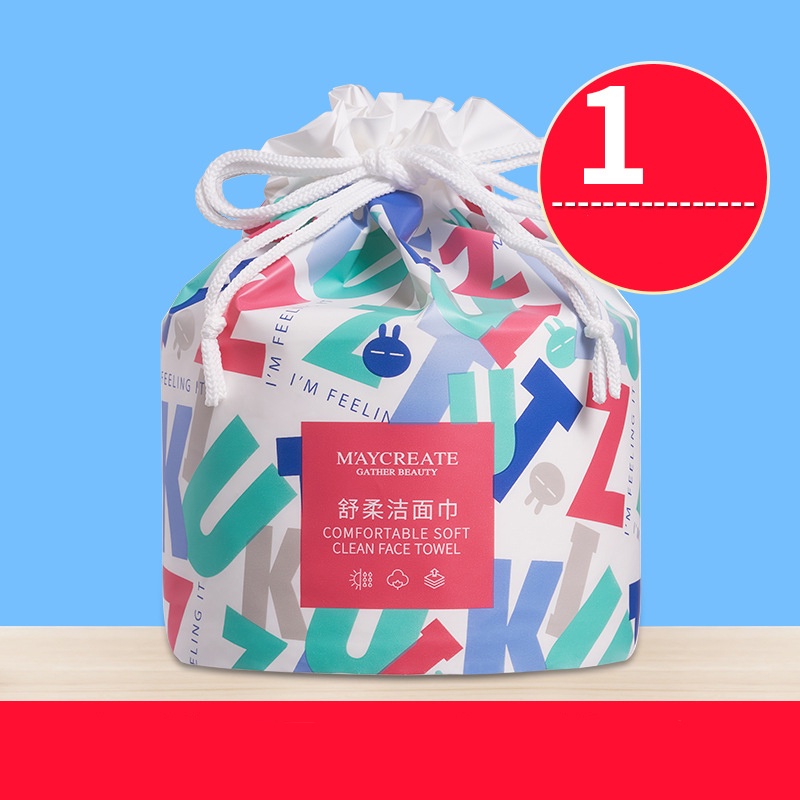 Cuộn khăn mặt dùng 1 lần Maycreate dùng để lau mặt hoặc lau đồ dùng gia đình