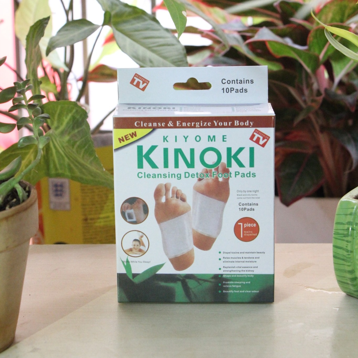 Combo 10 Miếng Dán Thải độc Chân Kinoki