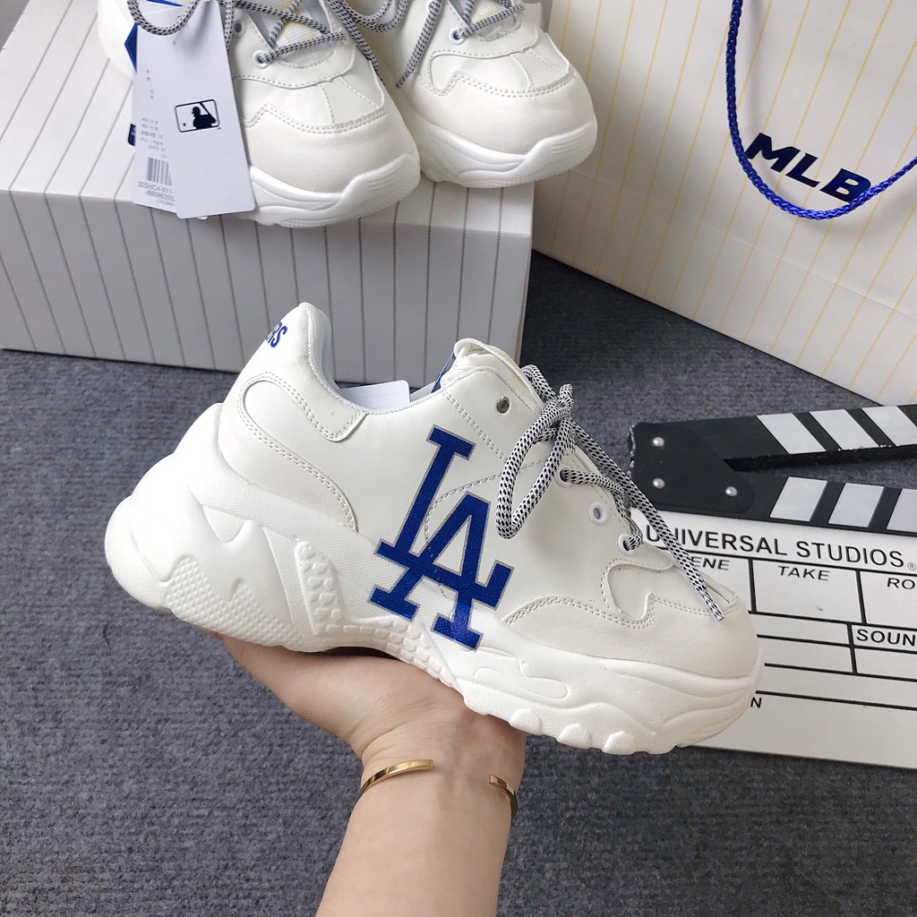 Giày thể thao MLB LA hàng chuẩn siêu hot dành cho học sinh sinh viên thích hợp đi học đi chơi FullBoxBill