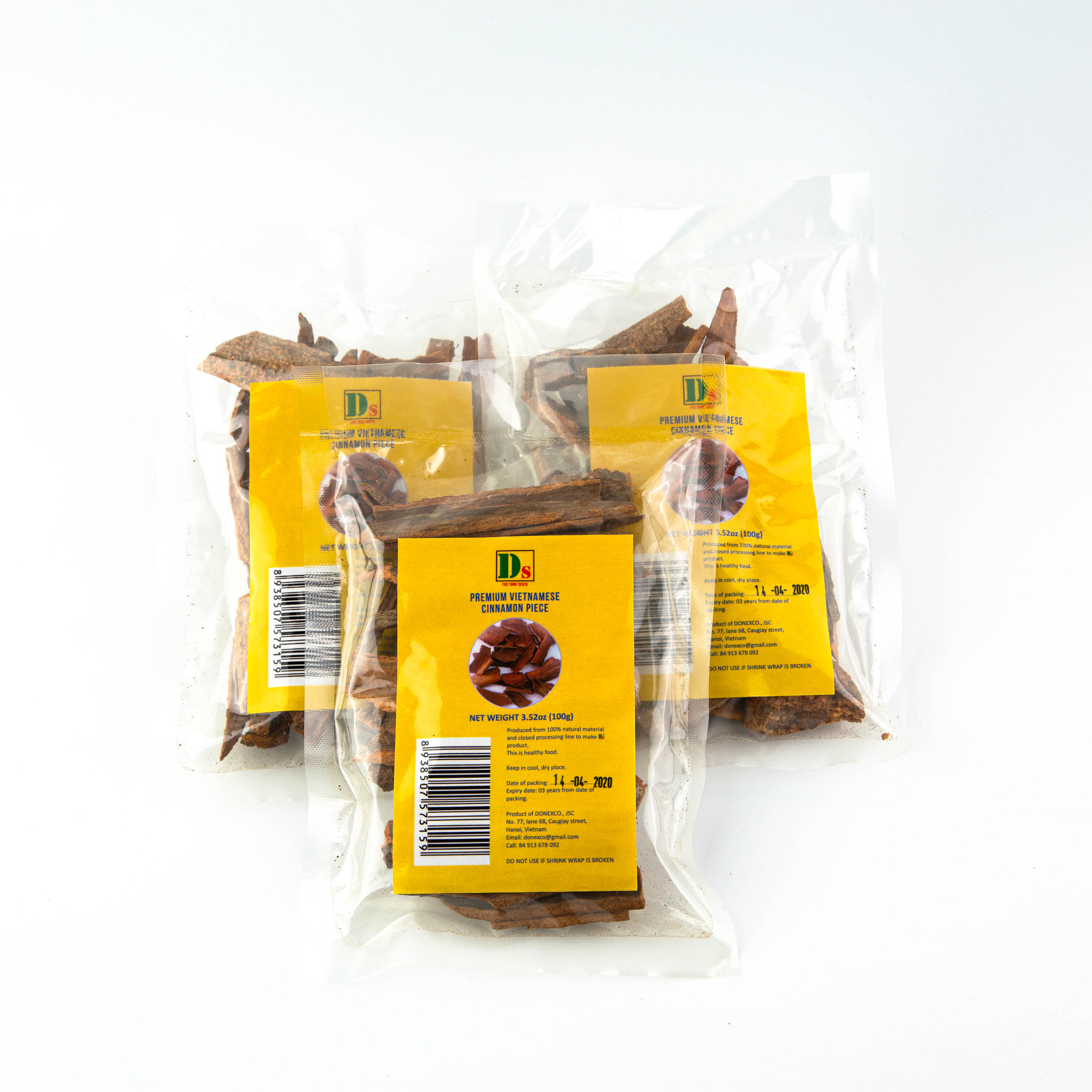 Quế vụn chất lượng cao, thơm cay tự nhiên, hàng dư xuất Mỹ gói 100gr