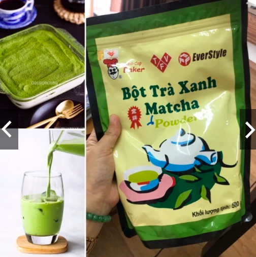 Bột matcha Đài Loan Mũ Đỏ